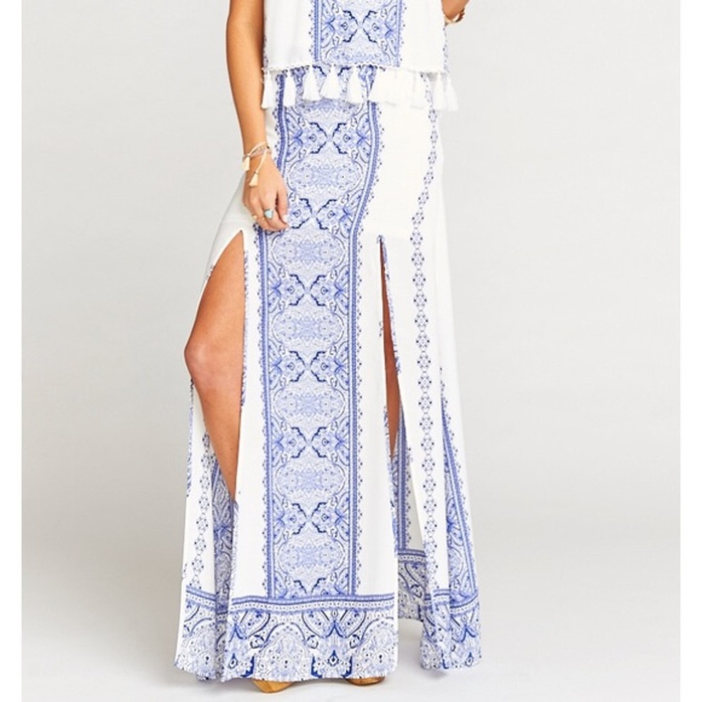 Show Me Your Mumu Oceana del Ray Double Slit Maxi